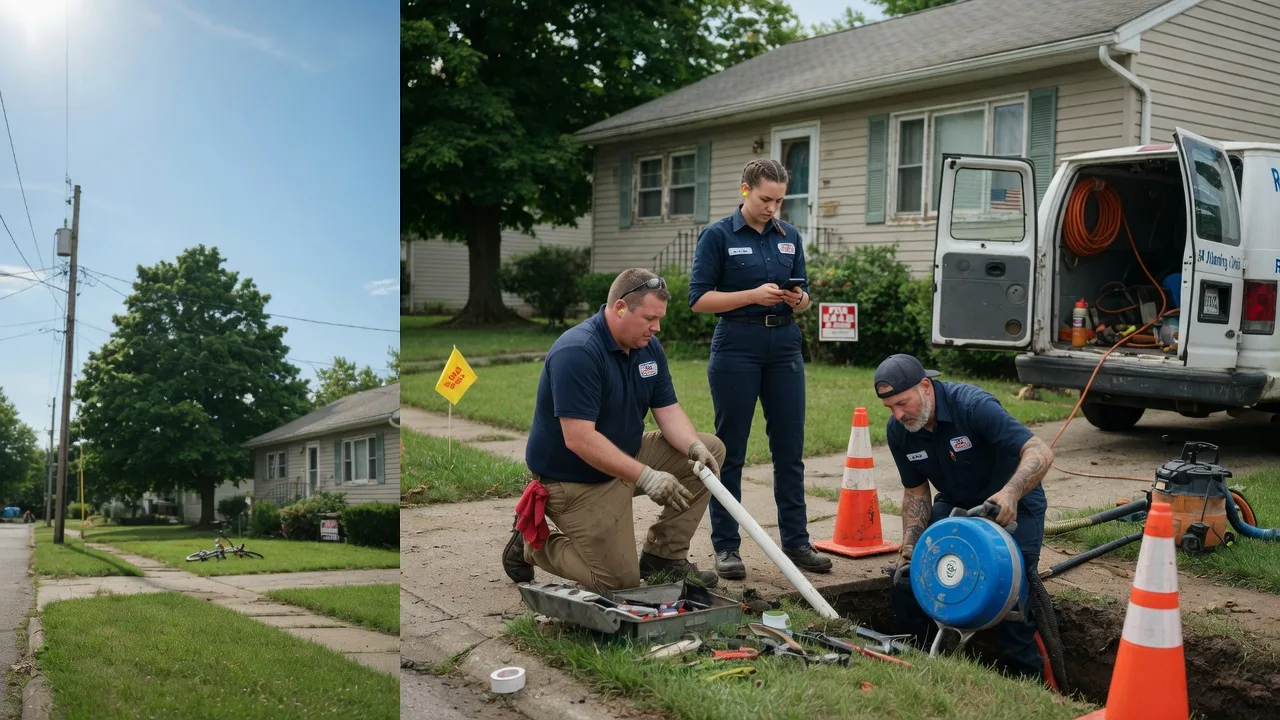 Sewer Line Repair in Lidgerwood, ND near me